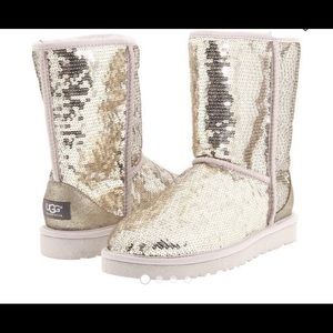 Sequin Ugg Boots